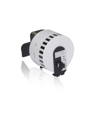 Rotolo di carta compatibile per brother p-touch (dk-n55224) (54x30.48mt) modulo continuo non adesivo