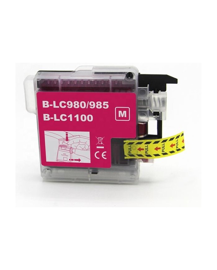 Cartuccia compatibile (lc980m, lc1100m, lc-985m) per brother mfc5890, dcp-j125 (18ml)