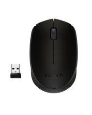 Logitech mouse b170 - radiofrequenza - usb 2.0 - ottico - nero - wireless - 1000 dpi - rotella di scorrimento