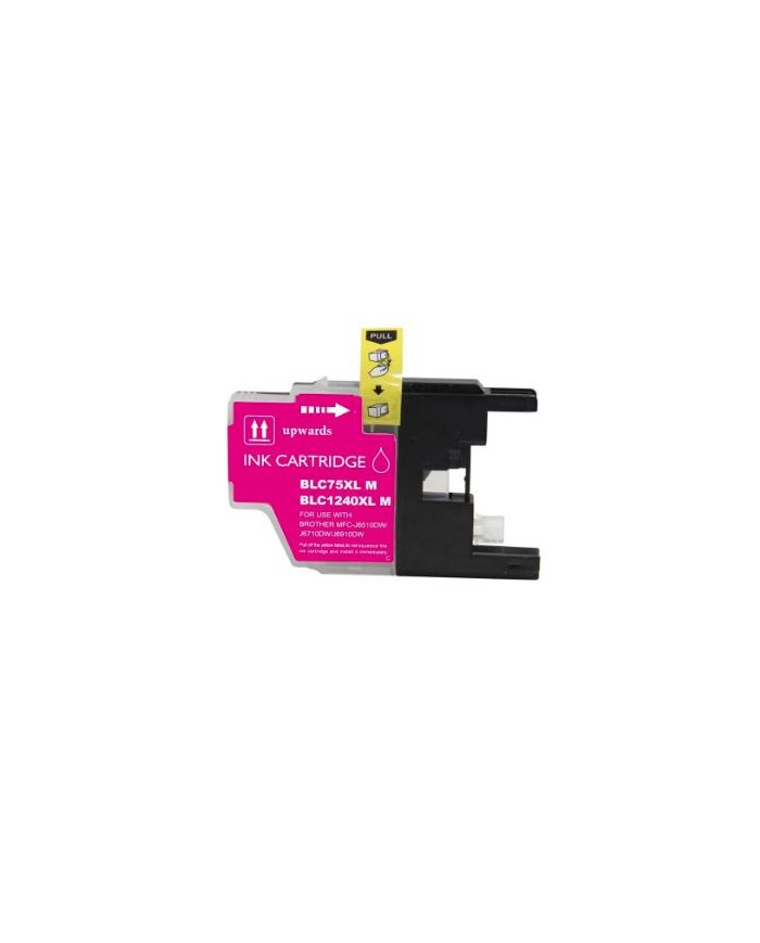 Cartuccia compatibile (lc-1220mxl, lc-1240mxl, lc-1280mxl) per brother dcp-j525w (16,6ml) magenta