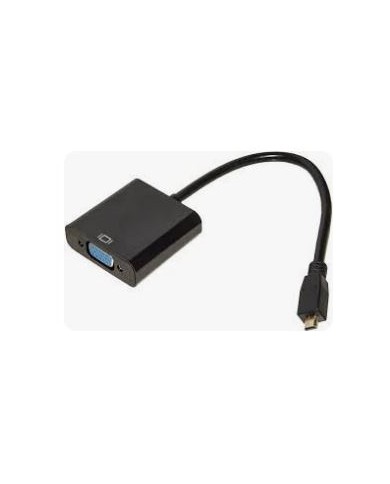 Link lkadat12 adattatore micro hdmi tipo d - vga femmina + audio Link lkadat12 adattatore micro hdmi tipo d - vga femmina + audio