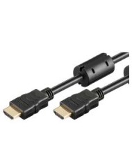 Cavo hdmi high speed con ethernet e ferriti a/a m/m 5.0 mt (ec1313)