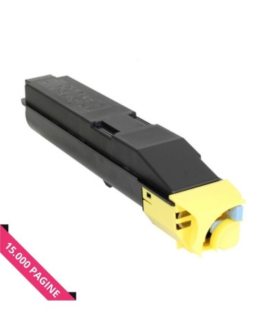 Toner compatibile (tk-8305y, 1t02lkanl0) per kyocera 3550ci (15k) giallo Toner compatibile (tk-8305y, 1t02lkanl0) per kyocera 3550ci (15k) giallo