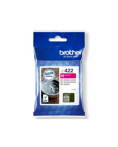 Lc422m cart ink magenta brother (550 pag.) per mfc-j5340dw / mfc-j5740dw / mfc-j6540dw / mfc-j6940dw Lc422m cart ink magenta brother (550 pag.) per mfc-j5340dw / mfc-j5740dw / mfc-j6540dw / mfc-j6940dw