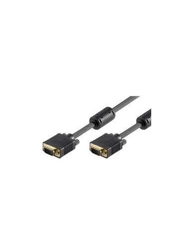 Cavo monitor svga full hd con ferriti 3.0mt (ec1104) Cavo monitor svga full hd con ferriti 3.0mt (ec1104)