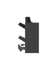 Toshiba mj-1114 + kn-5005 stazione di finitura 2 vassoi con pinzatura multi-posizione + 1 per pinzatura/piegatura a sella 3