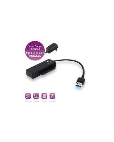 Cavo adattatore da usb 3.0 a sata per hdd/ssd 2.5/3.5codice:	ew7018