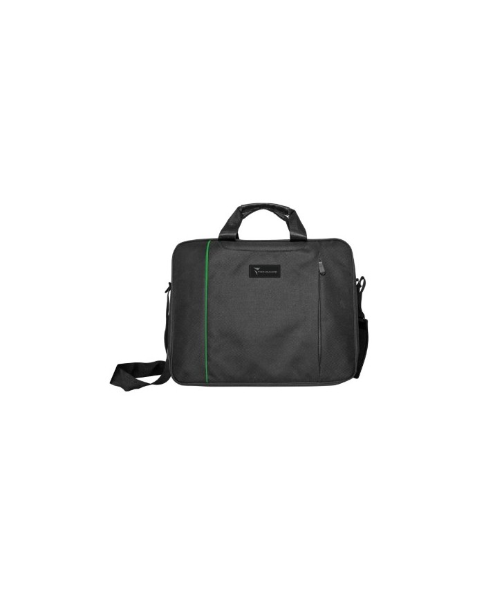 Techmade borsa per notebook in nylon 15.6 black/green (tm-pcbag-bkg)