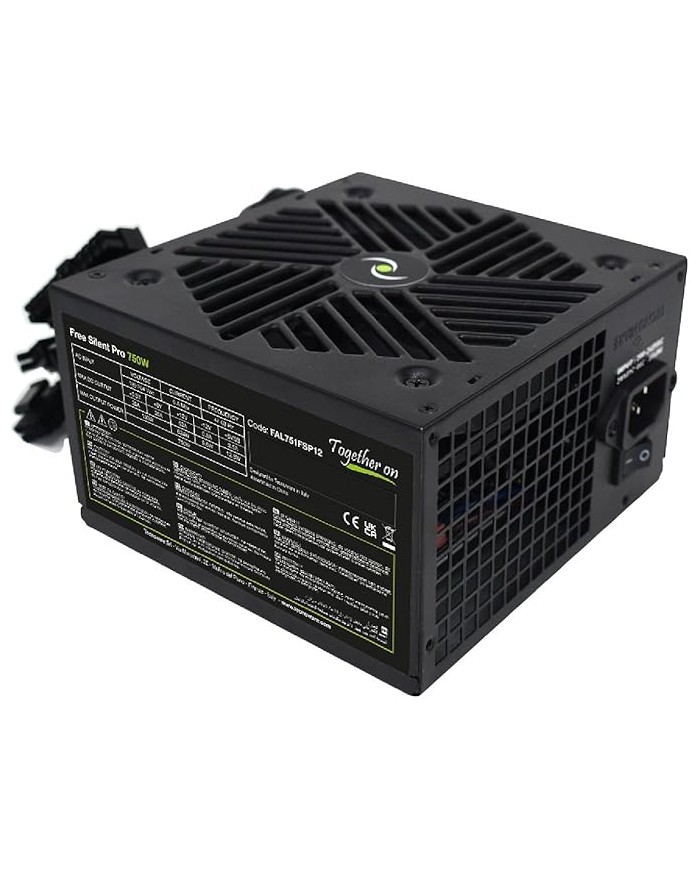 Tecnoware free silent pro 750w 12 cm psu