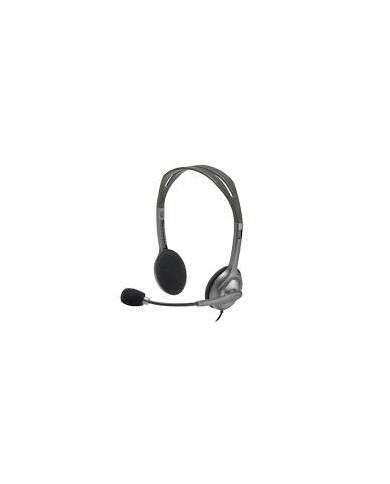 Logitech headset h110 silver 3.5mm Logitech headset h110 silver 3.5mm