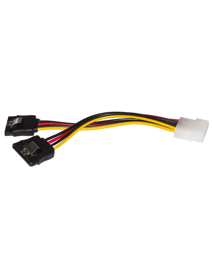 Link cavo link splitter 1x molex maschio 2x sata femmina 15cm