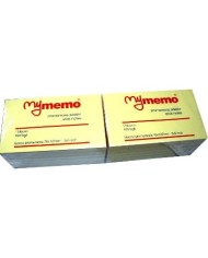 12 pezzi blocco adesivo my memo 76x127 giallo 30/009-my