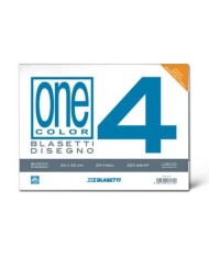 Blocco disegno 24x33 20fg liscio squadrato bl-4