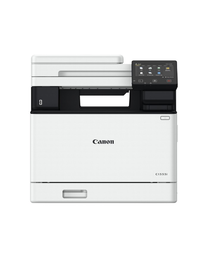 Canon i-sensys x c1333i full multifunzione laser colori a4 33ppm 250ff dadf single pass duplex lan usb wifi display touch 5 comp