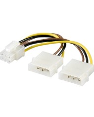 Link cavo alim.pciexp. 2xmolex 1x6pciexp (cc-180504-001-n-b)