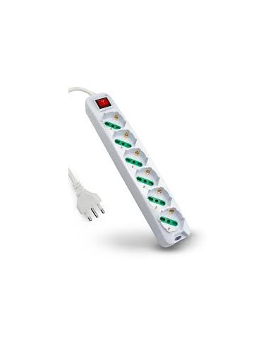 Mach power multipresa 6*schuko/bipasso int.gen. (3006) Mach power multipresa 6*schuko/bipasso int.gen. (3006)