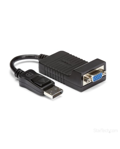 Startech adattatore dp2vga displayport maschio a vga femmina Startech adattatore dp2vga displayport maschio a vga femmina