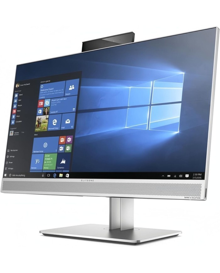 Hp all in one ricondizionato 800 g3 aio 23,8 full hd core i5-7500 ram 8gb ssd 512gb -no wifi- windows 10 home grado b+