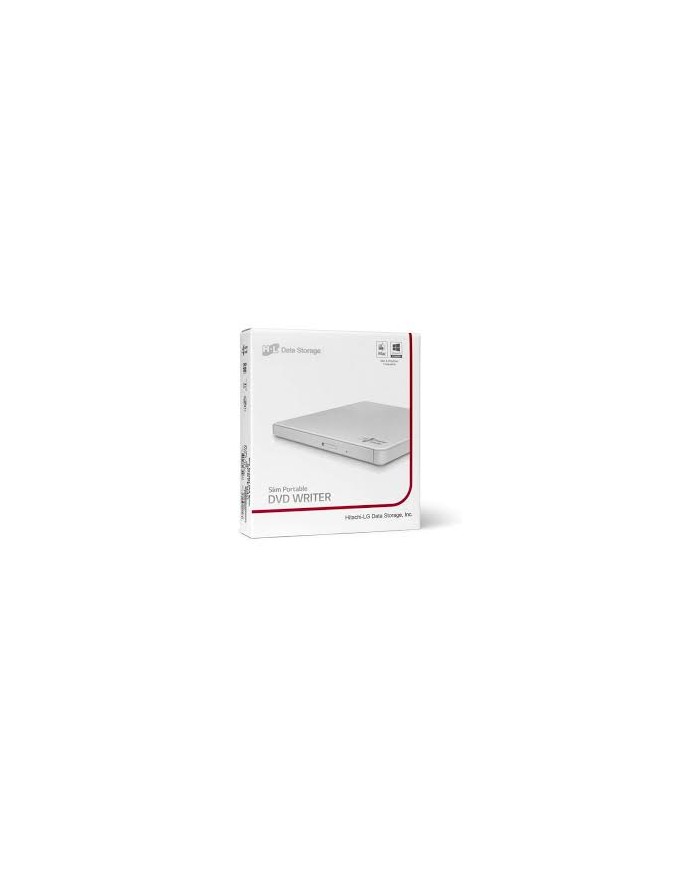 Lg masterizzatore esterno dvd-rw slim usb white gp57ew40
