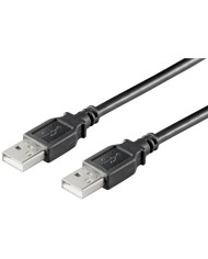 Link cavo usb2.0 a/a m/m 1.8m nero (cc-100105-020-n-b)