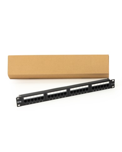 Link pannello patch 19 non schermato utp 24 porte 8 poli rj45 per reti categoria 5e (lkp5e24u1) Link pannello patch 19 non schermato utp 24 porte 8 poli rj45 per reti categoria 5e (lkp5e24u1)