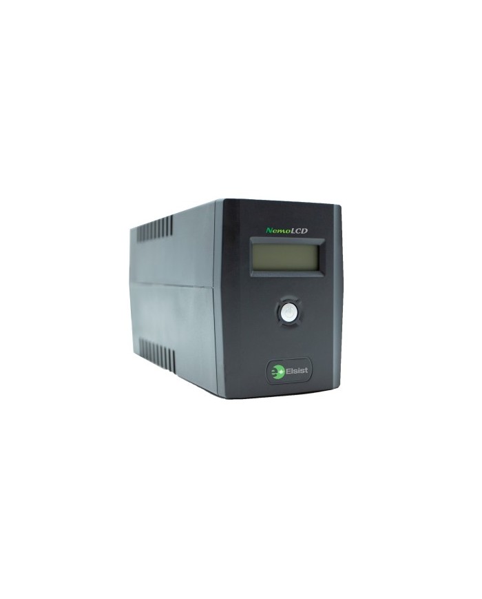 Elsist nemo lcd 160 gruppo di continuita' 1.600va/600watt 2 prese shuko + 2 prese iec - teconologia line interactive