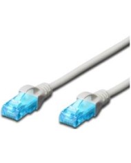 Cavo patch cat.6 u/utp cca 3,0 mt, grigio/nero (im1018 lk6u030bls)