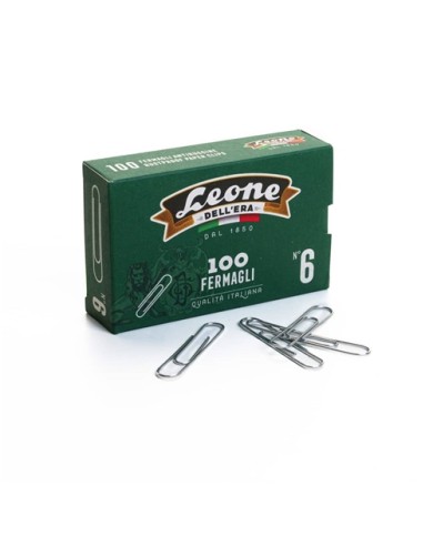 Fermagli zincati dellera - punta rotonda - n 6 - 58 mm