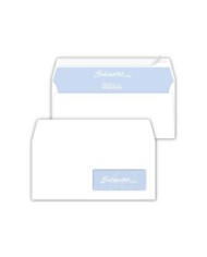 Buste commerciali silver90 strip com finestra - 110 x 230 mm
