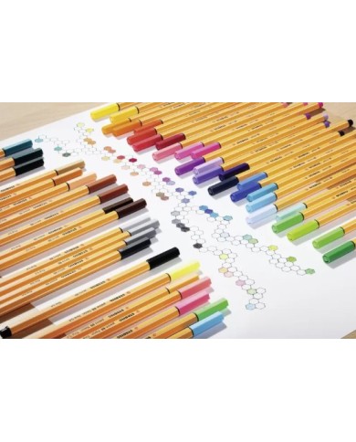 Stabilo point 88 colori assortiti