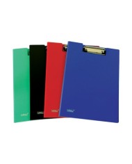 Nikoffice cartella portablocco con molla a4 blu