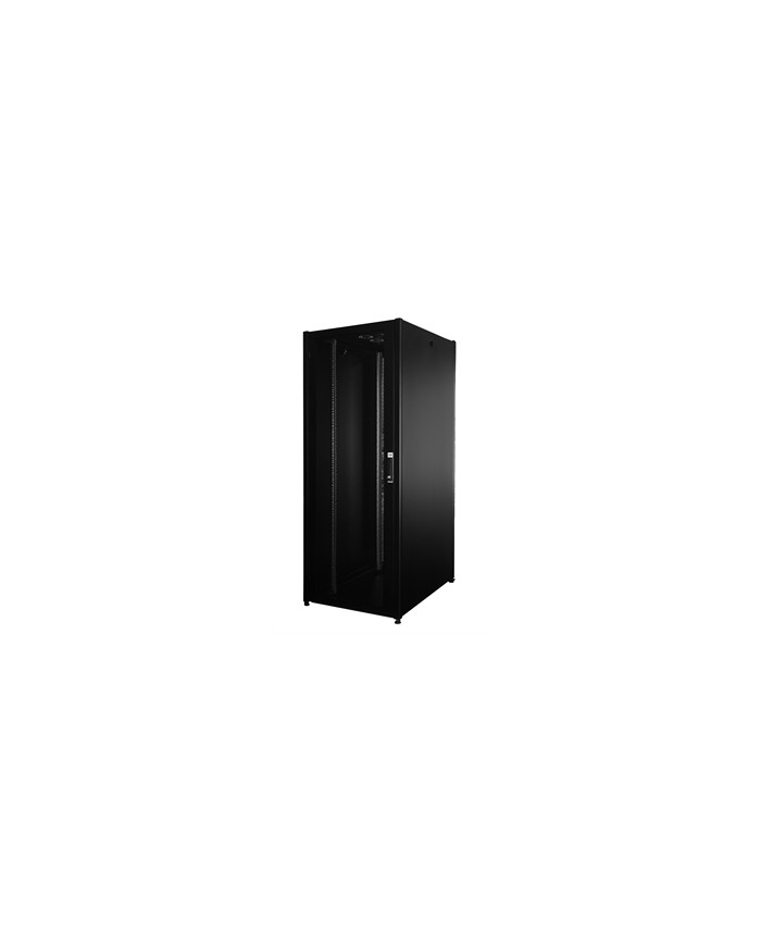 Link armadio rack per reti 19 42u (a)2002, (l)800, (p)1000 colore nero porta traforata serie eavi (lk1942u810ptn)