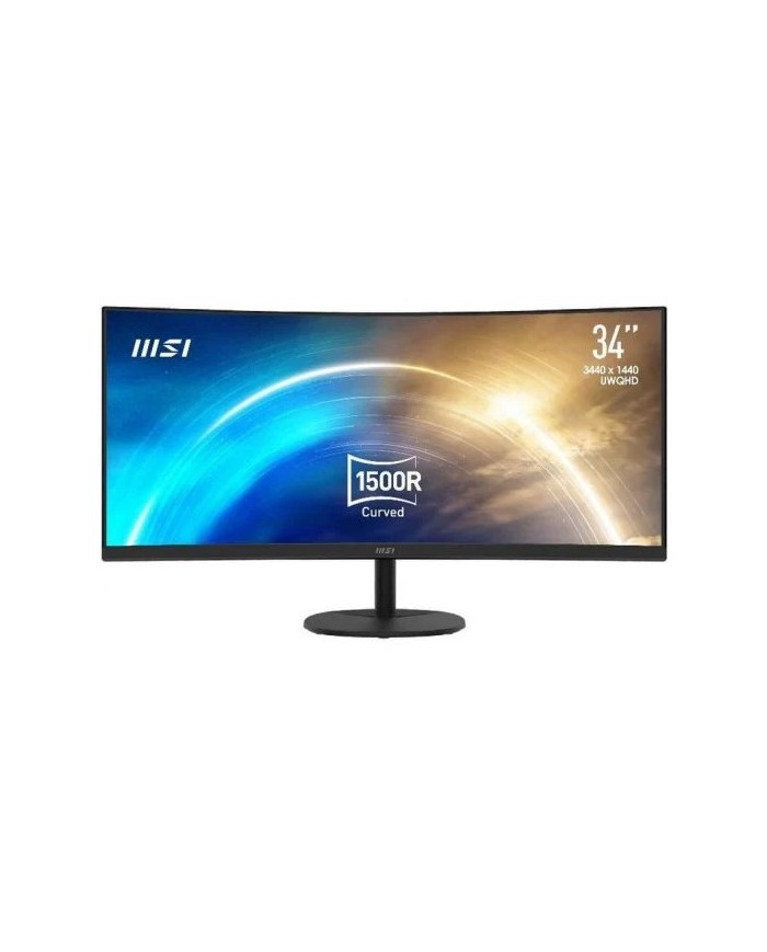 Monitor msi curvo 34 led va 21:9 qhd dp/hdmi multimediale promp341cq