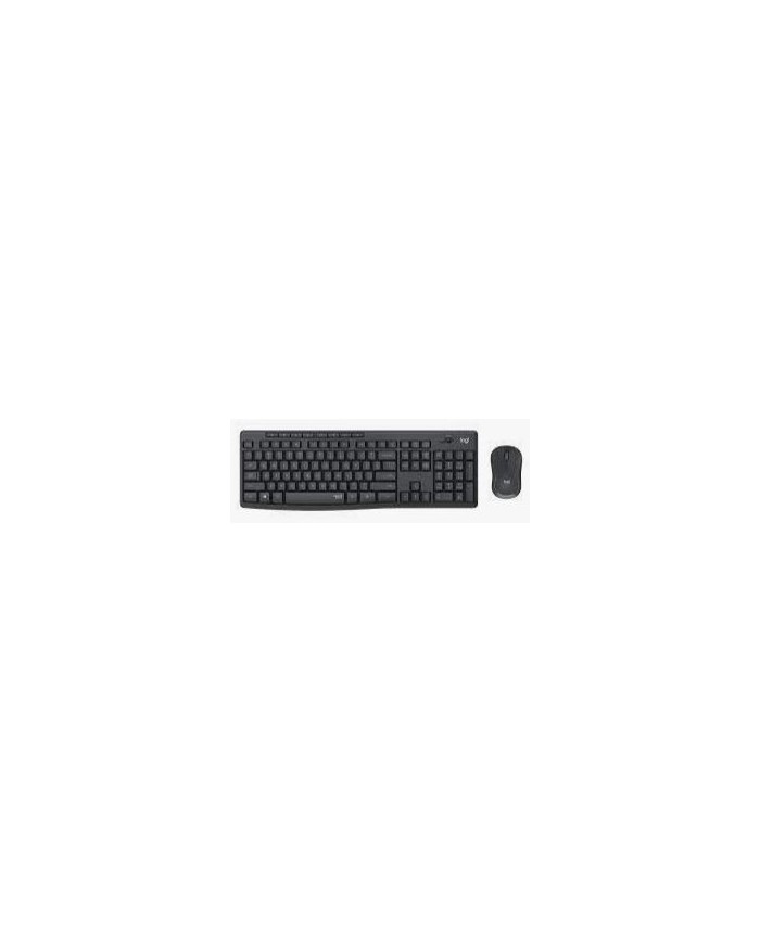 Logitech desktop mk295 tastiera e mouse wireless graphite