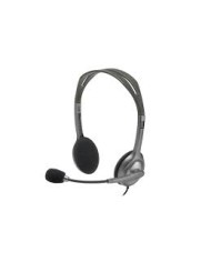 Logitech headset h110 silver 3.5mm