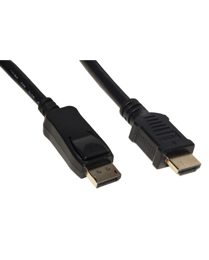 Link cavo displayport 1.2 - hdmi ¨ 1.4 4kx2k 30 hz contatti dorati mt 3 (lkcdph30)
