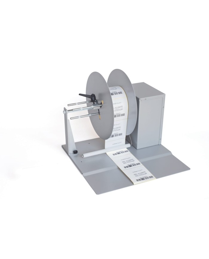 Riavvolgitore bobina per etichettatrice industriale