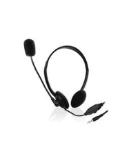 Ewent cuffie usb con microfono per pc pro (ew3567)
