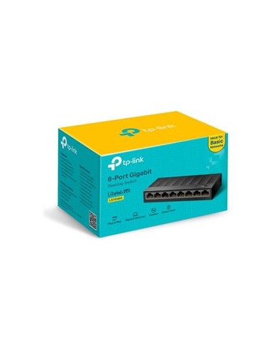 Switch tp-link tl-sg108 8 porte gblan 10/100/1000 (tld1008g)