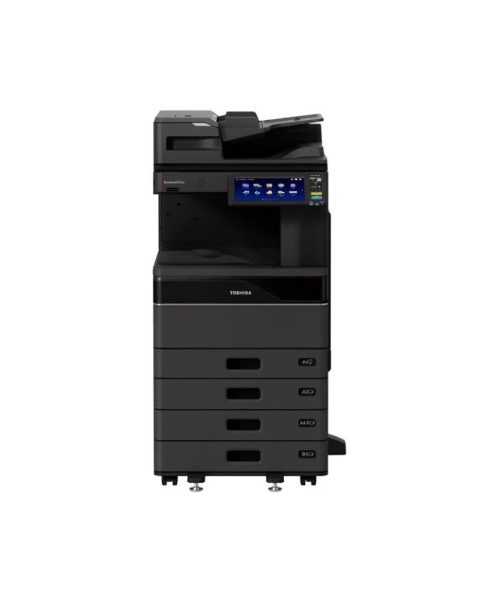 Toshiba e-studio 4525ac my23 full completa di mr-3033 + mh-5005 + toner bk/c/m/y