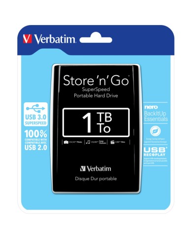 Verbatim 1tb usb3.0 2.5'' ext4 ,