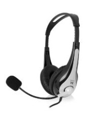 Ewent cuffie usb con microfono per pc pro (ew3565)