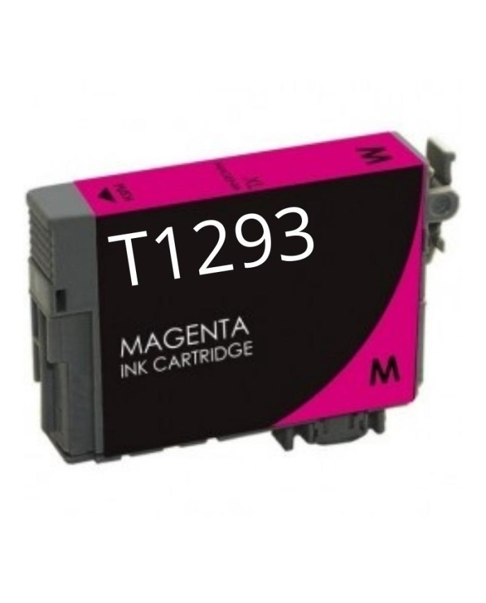 Cartuccia compatibile epson (t1293) stylus sx420w (12ml) magenta- melograno
