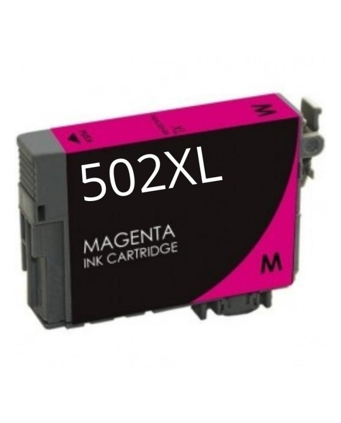 Cartuccia compatibile epson (c13t02w34010, 502xl) workforce wf2860dwf (0,47k) magenta - binocolo