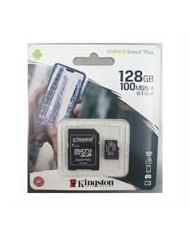 Micro sd kingston 128gb classe 10 canvas