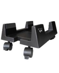 Ewent supporto per cpu regolabile con rotelle e bloccaggio (ew1290)