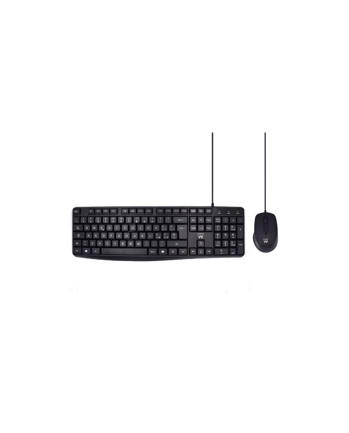 Ewent kit tastiera e mouse usb layout it (ew3005)