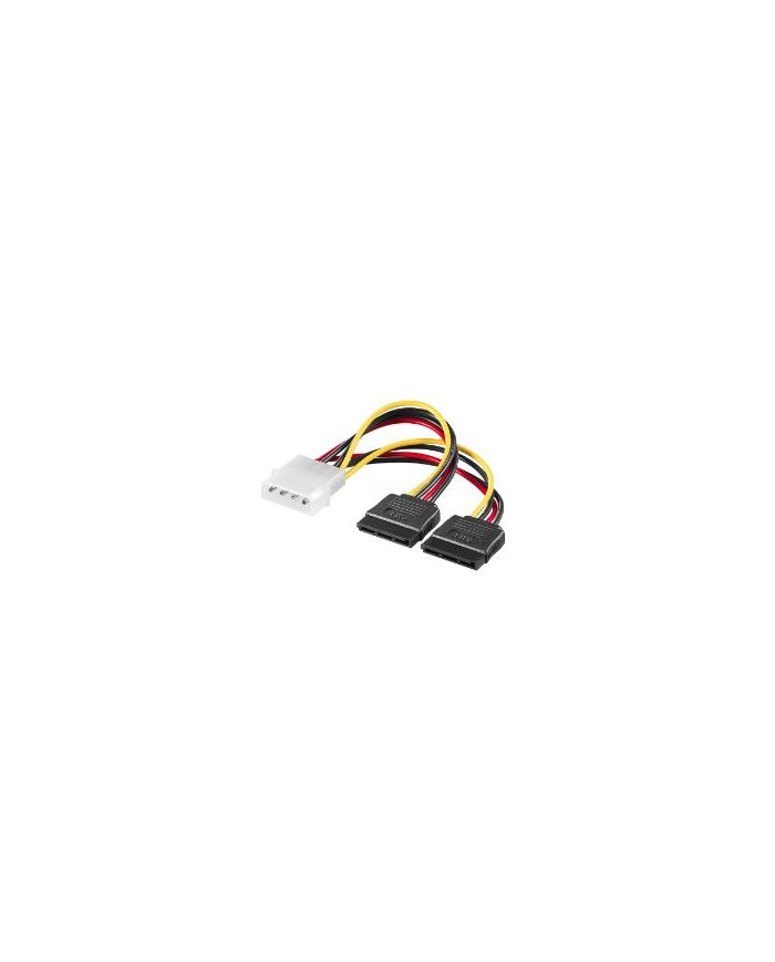 Link cavo link splitter 1x molex maschio 2x sata femmina 15cm