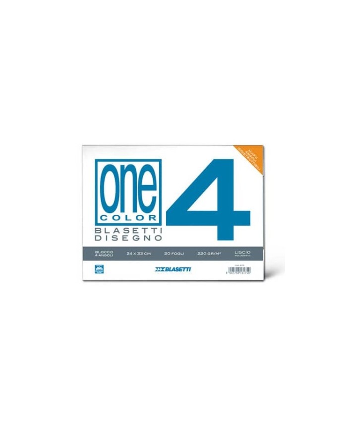 Blocco disegno 24x33 20fg liscio squadrato bl-4