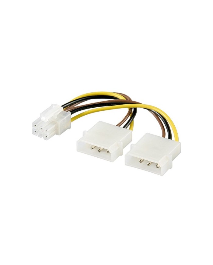 Link cavo alim.pciexp. 2xmolex 1x6pciexp (cc-180504-001-n-b)